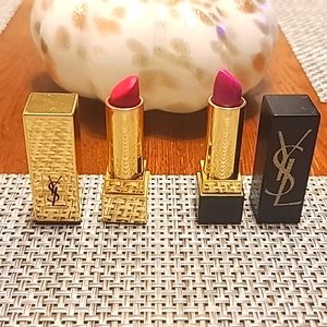 2 Yves Saint Laurent lipsticks